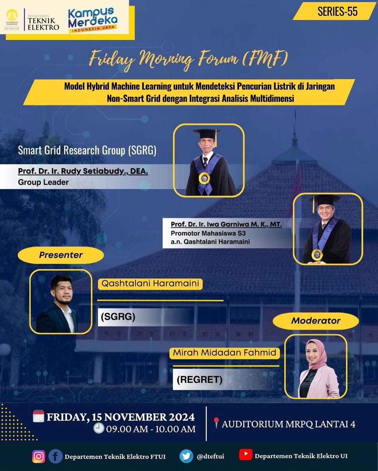 Friday Morning Forum (FMF-55) — UI
